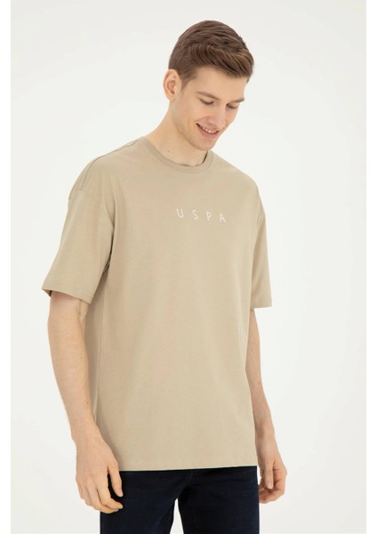 Yeni Koza 1827201 Navu Us Polo Assn Erkek T-Shirt Açık Haki modelleri