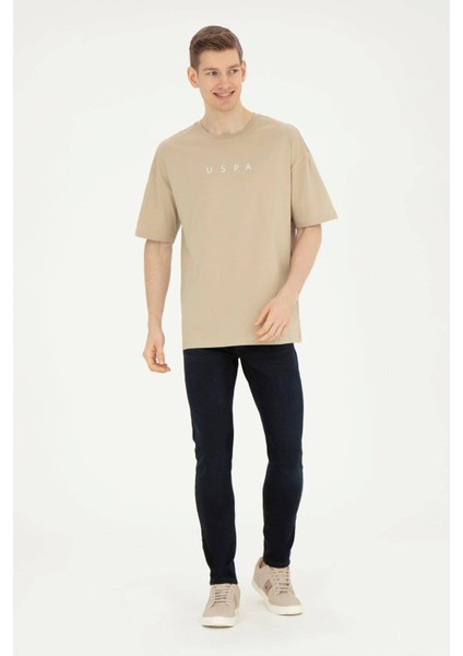 Yeni Koza 1827201 Navu Us Polo Assn Erkek T-Shirt Açık Haki fırsatları