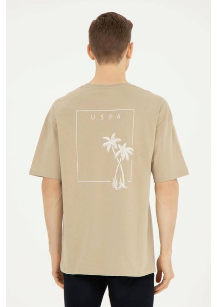 Yeni Koza 1827201 Navu Us Polo Assn Erkek T-Shirt Açık Haki indirimleri