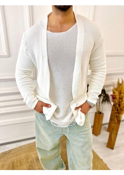 Hırka Örgülü Şal Yaka Mevsimlik Tüylenmez Örgü Triko Hırka modelleri