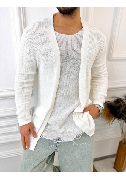 Hırka Örgülü Şal Yaka Mevsimlik Tüylenmez Örgü Triko Hırka indirimleri