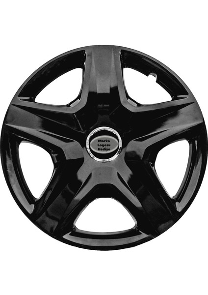 Ford Connect 15 Inç Jant Kapağı Amblemli Piano Black 1 Adet 202