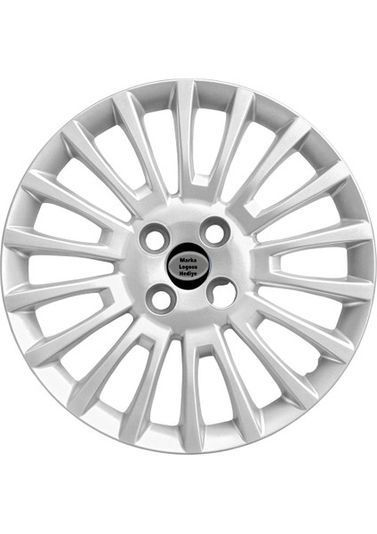 Fiat Linea 15 Inç Jant Kapağı Amblemli Gri 4'lü Takım 148 fiyatları