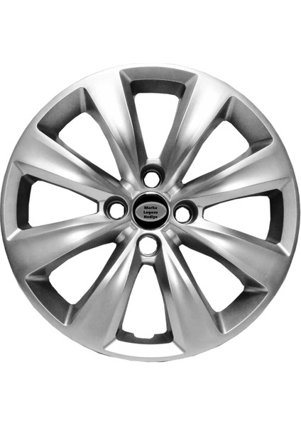 Renault Clio V 15 Inç Jant Kapağı Amblemli Gri 4'lü Takım 131 fiyatları