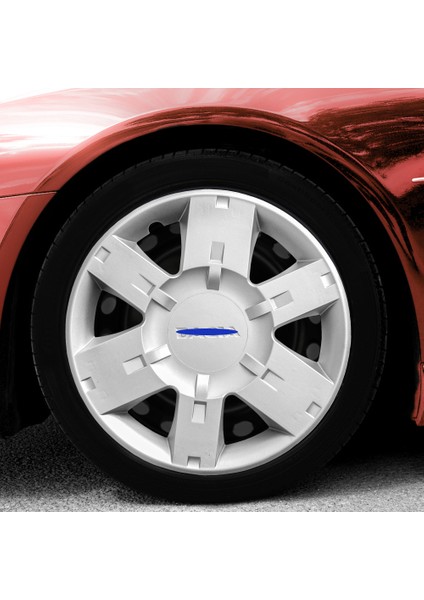 Dacia 15 Inç Jant Kapağı Amblemli Gri 4'lü Takım 151