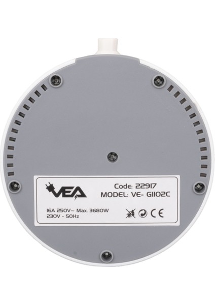 Vea Ve- G1102C 2'li USB + Type-C Girişli Telefon Standlı 1.5 Metre Grup Priz