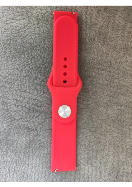 Huawei Watch Fit 2 Kırmızı Jel Silikon Kordon + Pim Çevirici Aparatı