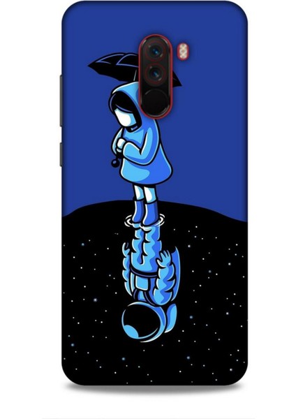 Xiaomi Pocophone F1 Kılıf Caliburn 6 Hayaller Koruyucu Kapak