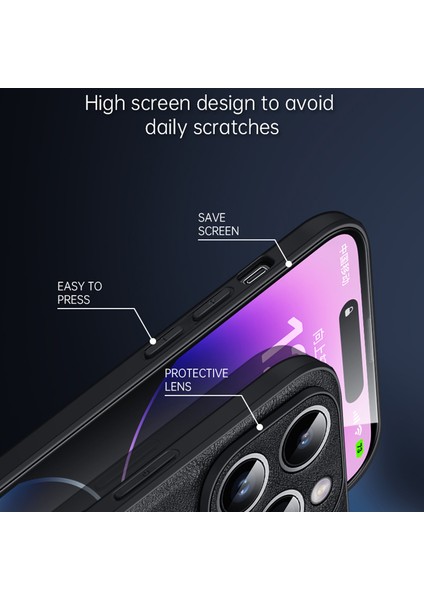 Apple iPhone 15 Pro Max Telefon Kılıfı (Yurt Dışından)