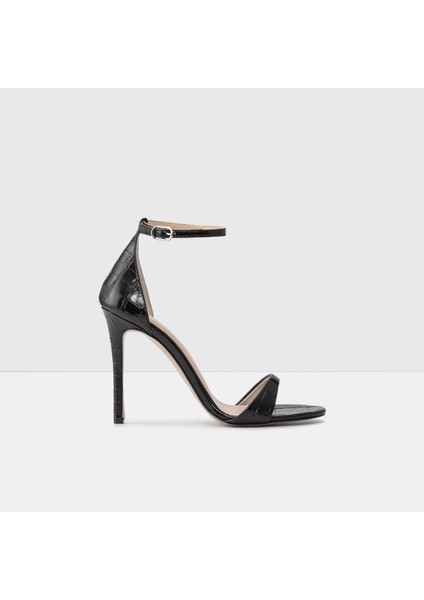 Donets-Tr Sandalet Yüksek Topuklu Sandalet - Siyah