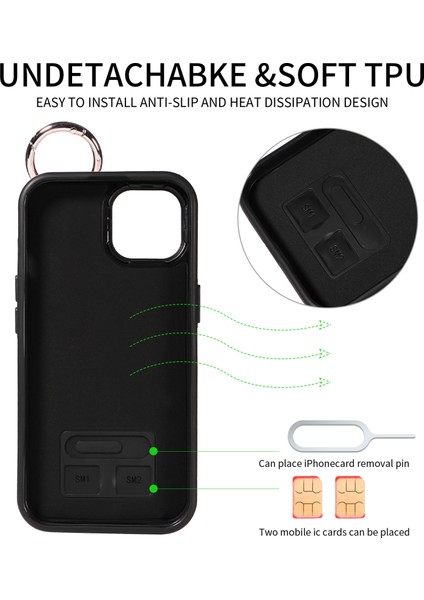 Apple iPhone 15 Plus Telefon Kılıfı (Yurt Dışından)