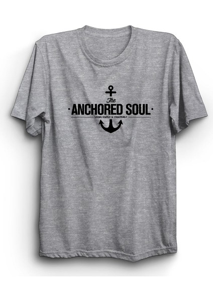 Anchored Soul, Çapa, Gemi, Gemici, Bahriye, Ship, Captain, Kaptan Tişört