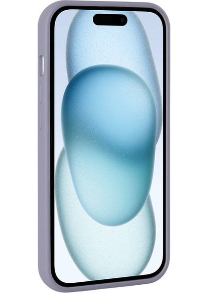 Apple iPhone 15 Plus ile Uyumlu Kılıf Arka Yüzeyi Parlak Taşlı Tasarımlı Kapak