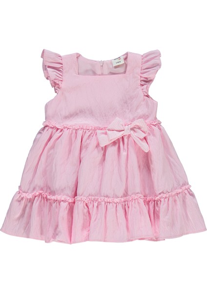 Kız Bebek Elbise 6-18 Ay Pembe