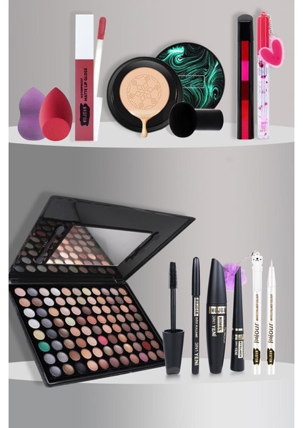 Nostalji Makyaj Seti Koyu Ton