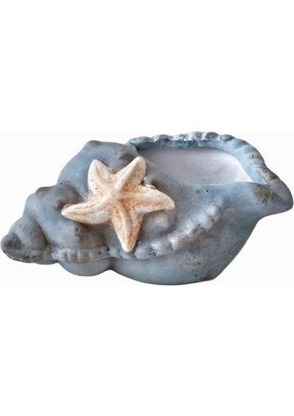 Istiridye Midye Mumluk Silikon Kalıp K-586, Kokulu Taş Sabun Alçı Mum Kalıbı