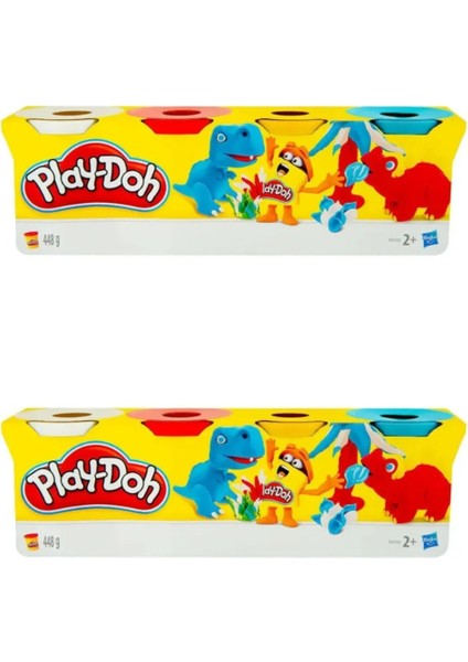 Play Doh Oyun Hamuru 4'lü 448 gr 2 Adet Hamur