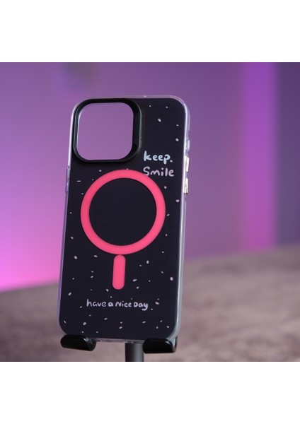 iPhone 11 Katarina Çıkarılabilir Pop-Up MagSafe Silikon Koruyucu Kılıf