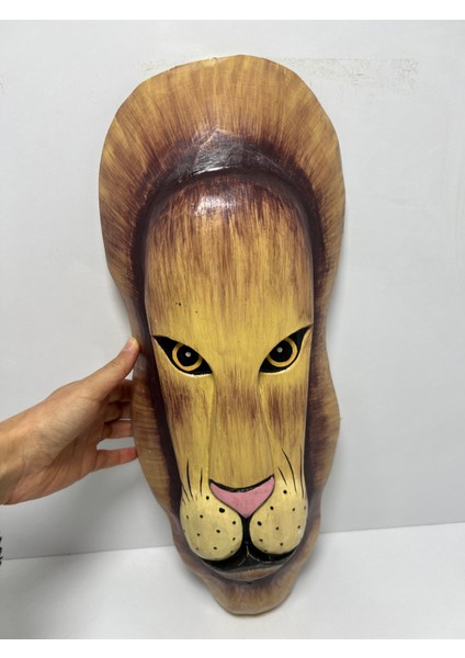 Ahşap Aslan Maske 50 cm fiyatları