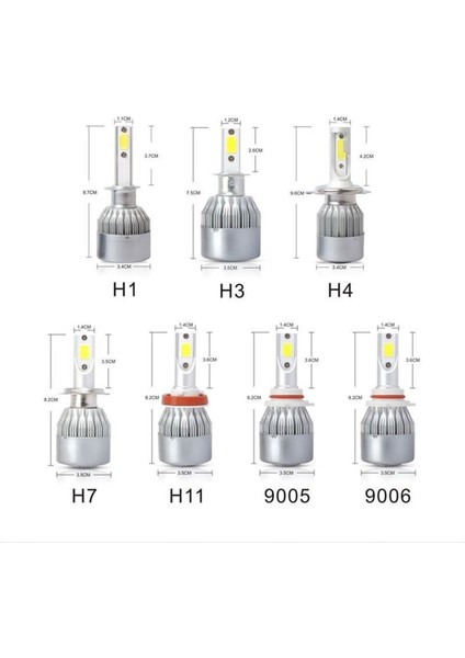 Hyundai Accent Era Sis Farı Şimşek Etkili LED Xenon H27