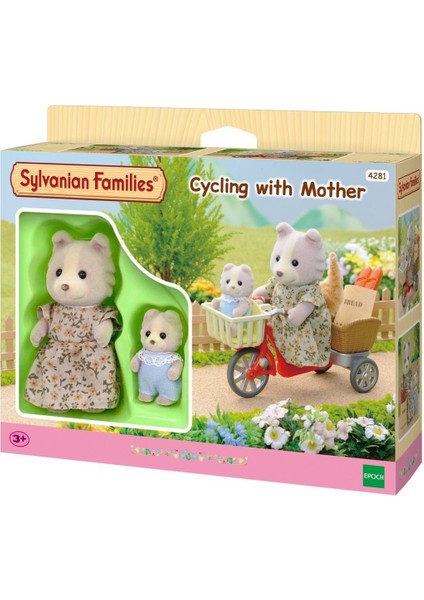 4281 Sylvanian Families, Köpek Ailesi ve Bisikleti, +3 Yaş