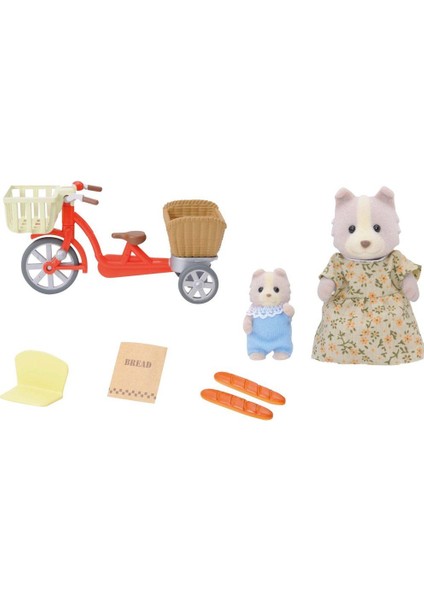 4281 Sylvanian Families, Köpek Ailesi ve Bisikleti, +3 Yaş