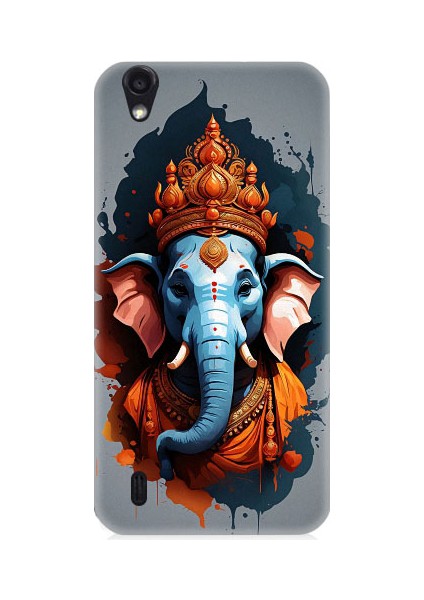 Vestel 5000 Uyumlu Ganesha Ganeşa Desenli Silikon Kılıf