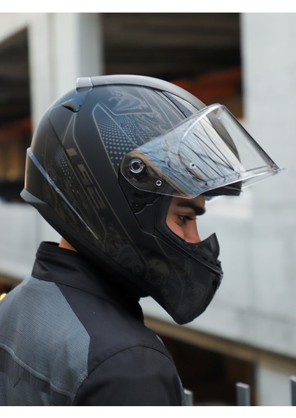 Rapıd 2 Crypt Mat Siyah Kask
