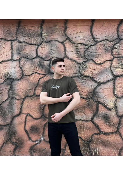 Haki Renk Terletmez Erkek Tişört modelleri