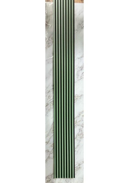 16X145CM 1 Adet Atc Çift Renkli Grass Yeşil Dekoratif Ofis Dekoratif Pvc Lambiri Duvar Paneli
