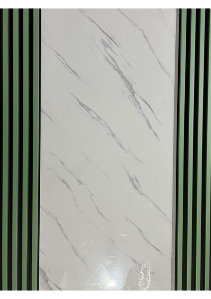 16X145CM 1 Adet Atc Çift Renkli Grass Yeşil Dekoratif Ofis Dekoratif Pvc Lambiri Duvar Paneli