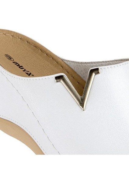 Perla 31148-019 Anatomik Taban Kadın Terlik Beyaz 36-40 indirimleri