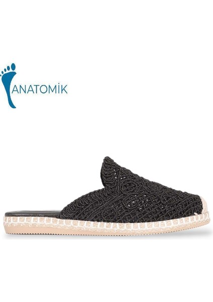 1913-542024 Kadın Abiye ve Ev Içi Anatomik Tabanlı Terlik - NKT01913-SIYAH-36 fiyatları
