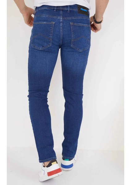 Lacivert Kot Pantolon