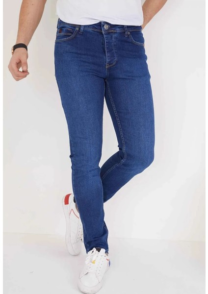 Lacivert Kot Pantolon