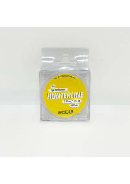 HUNTERLINE GOLD FLUOROCARBON 0.30 MM 30M