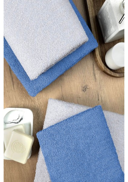 4 Lü Banyo Havlusu Takımı Soft Büyük Havlulu Pamuklu Havlu Seti 90X150 cm Beyaz fırsatları