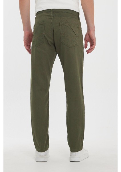 Erkek Classicfit Comfort Sokak Stili Günlük Klasik Pantolon Haki indirimleri