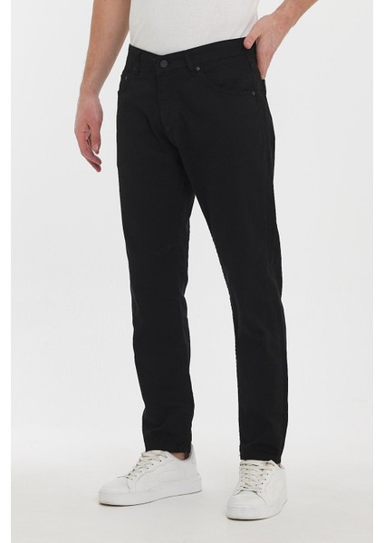 Erkek Classicfit Comfort Sokak Stili Günlük Klasik Pantolon Siyah fiyatları