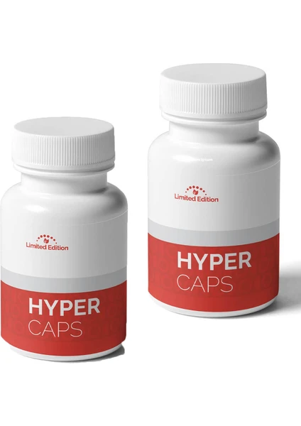 Limited Edition 2 Adet Hyper Caps