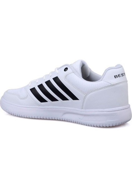 Beyaz - Fileli Unisex Spor Ayakkabı