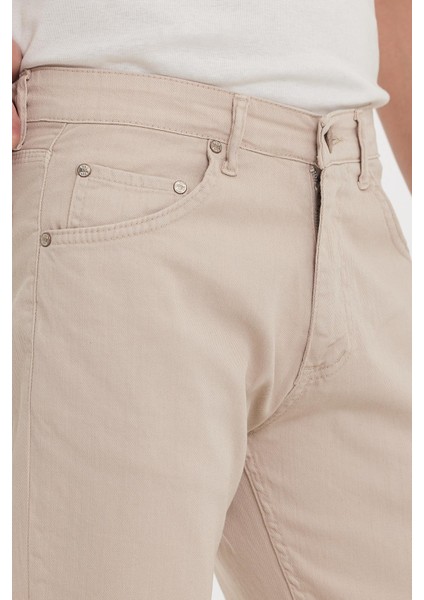 Erkek Classicfit Comfort Sokak Stili Günlük Klasik Pantolon Taş fırsatları