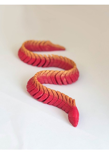 Yılan Balığı Figürü - Oynar Eklemli - Eddie Eel - Bioplastik