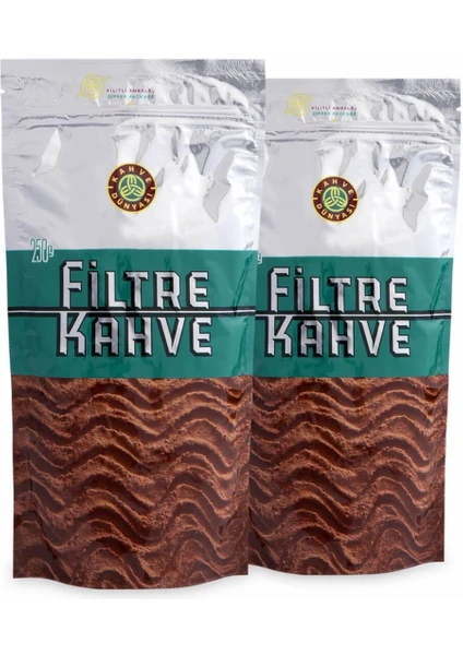 Kahve Dünyası Filtre Kahve 250 gr x 2 Adet