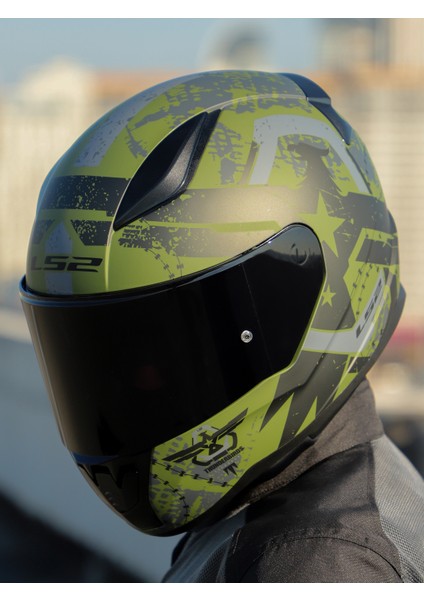 Rapıd 2 Thunder Bırds Mat Yeşil-Siyah-Gri Kask fiyatları