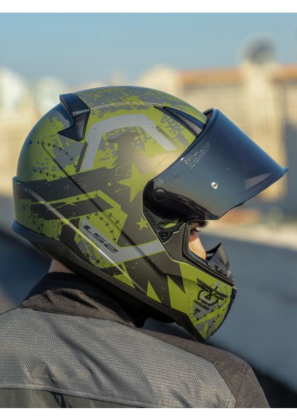 Rapıd 2 Thunder Bırds Mat Yeşil-Siyah-Gri Kask modelleri