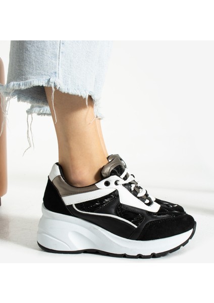 Davina Siyah Kadın Sneakers modelleri