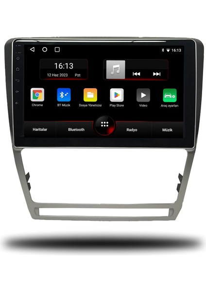 Skoda Octavia Android Carplay Multimedya 2007-2012 4GB Ram + 64GB Hafıza