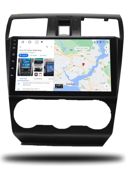 Subaru Forester Android Carplay Multimedya 2013-2015 4lü Tek 4GB Ram + 64GB Hafıza