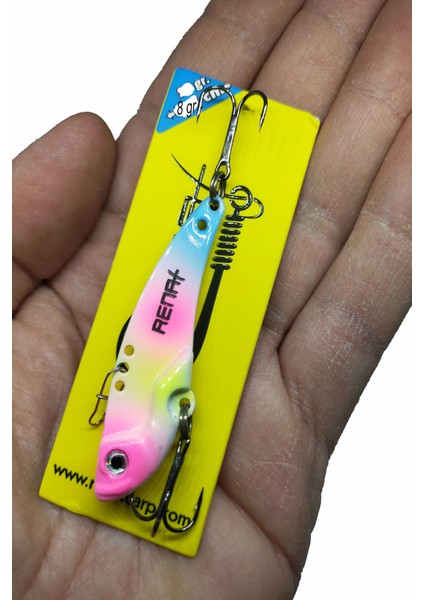 3D Vıb 8 gr 4,5 cm Vibrasyon Metal Suni Yem